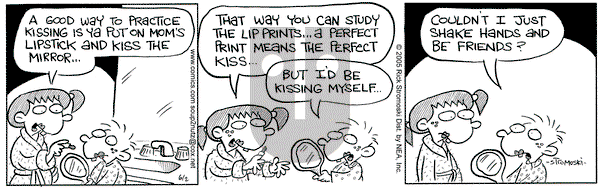 Soup to Nutz - Old on Thursday June 2, 2005 Comic Strip