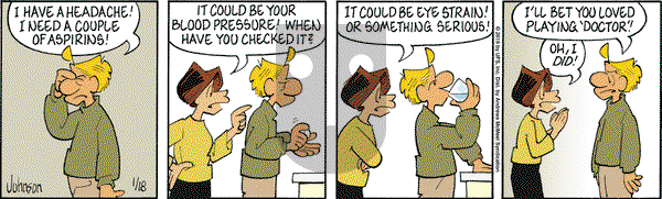 Arlo and Janis on Friday January 18, 2019 Comic Strip