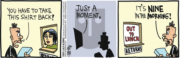 La Cucaracha on Thursday January 7, 2016 Comic Strip