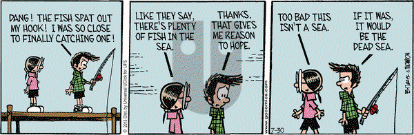 Grand Avenue on Thursday July 30, 2015 Comic Strip