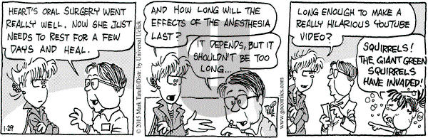 Heart of the City on Thursday January 29, 2015 Comic Strip