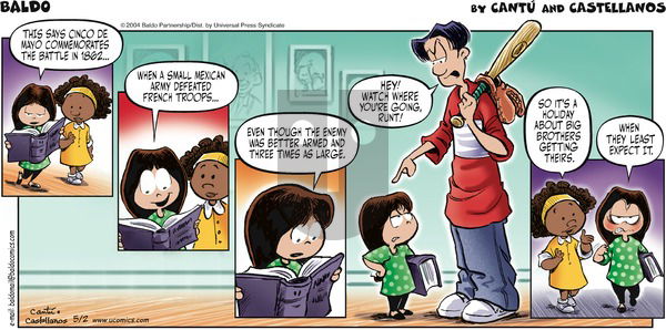 Baldo on Sunday May 2, 2004 Comic Strip