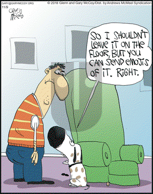 The Flying McCoys on Friday November 9, 2018 Comic Strip