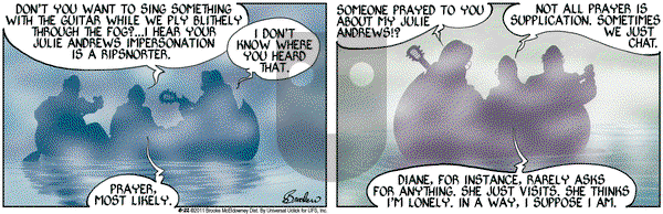 9 Chickweed Lane on Monday August 22, 2011 Comic Strip