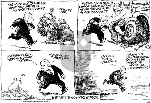 Pat Oliphant on Wednesday September 3, 2008 Comic Strip