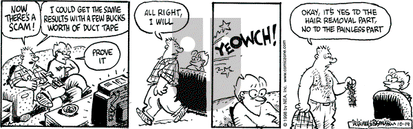 Betty on Monday October 19, 1998 Comic Strip
