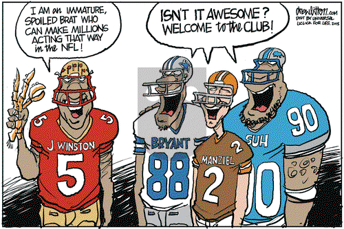 Win, Lose, Drew on Thursday January 8, 2015 Comic Strip