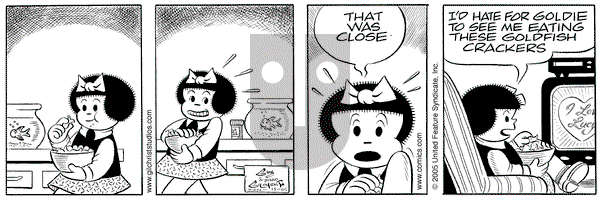 Nancy on Saturday January 15, 2005 Comic Strip