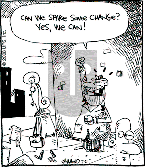 Reality Check on Monday July 21, 2008 Comic Strip