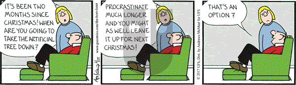 The Born Loser on Saturday February 25, 2017 Comic Strip