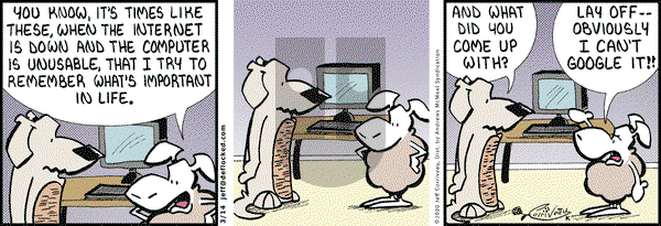 DeFlocked on Saturday March 14, 2020 Comic Strip