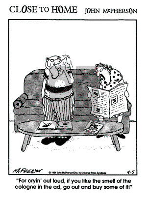 Close to Home on Tuesday April 5, 1994 Comic Strip