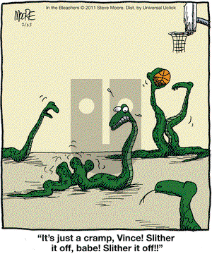 In the Bleachers on Wednesday February 23, 2011 Comic Strip