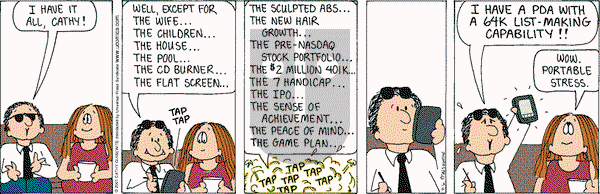 Cathy Classics on Sunday July 22, 2001 Comic Strip
