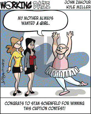 Working Daze on Tuesday February 19, 2008 Comic Strip