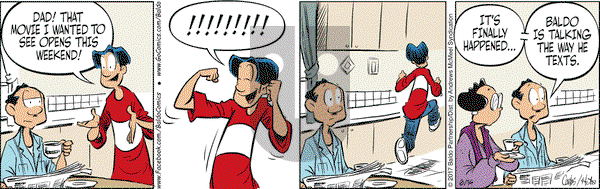 Baldo on Wednesday June 14, 2017 Comic Strip