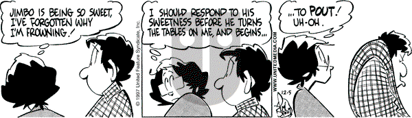 Rose is Rose on Friday December 5, 1997 Comic Strip