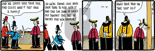 Overboard on Friday January 5, 2001 Comic Strip