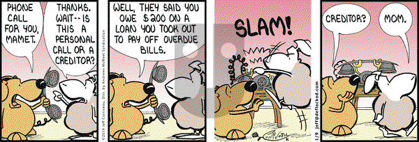 DeFlocked on Wednesday January 9, 2019 Comic Strip