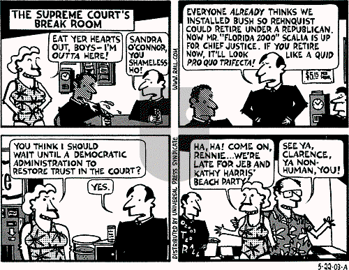Ted Rall on Thursday May 22, 2003 Comic Strip