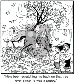 Marmaduke on Saturday October 14, 2000 Comic Strip