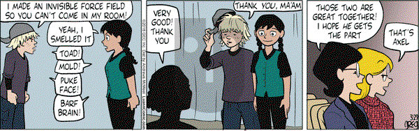 Luann on Thursday March 29, 2018 Comic Strip