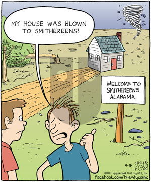 Brevity on Friday April 15, 2011 Comic Strip