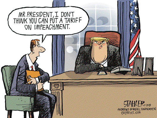 Jeff Stahler on Saturday June 1, 2019 Comic Strip