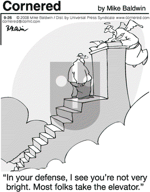 Cornered on Friday September 26, 2008 Comic Strip
