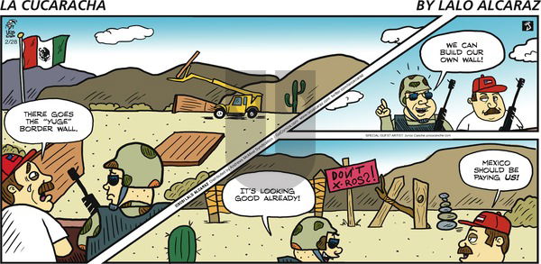 La Cucaracha on Sunday February 28, 2021 Comic Strip