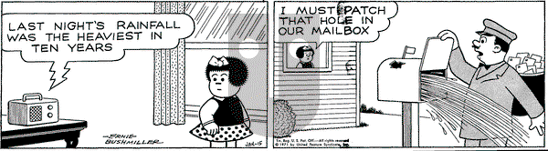 Nancy on Friday January 15, 1971 Comic Strip