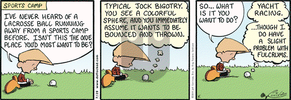 DeFlocked on Tuesday July 29, 2014 Comic Strip