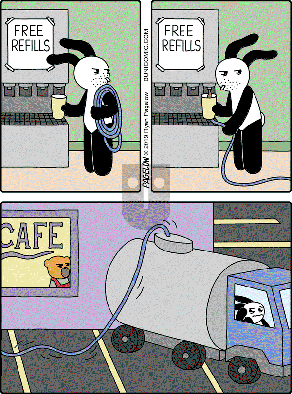 Buni on Friday March 1, 2019 Comic Strip
