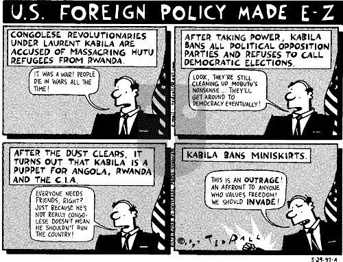 Ted Rall on Saturday May 31, 1997 Comic Strip