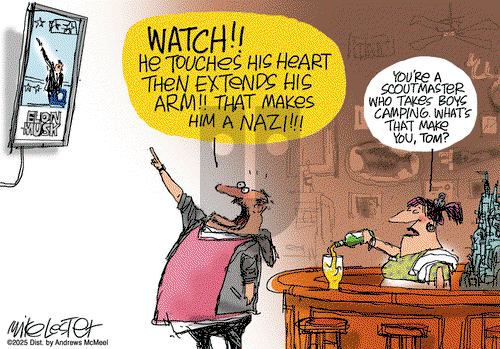 Mike Lester on Tuesday February 25, 2025 Comic Strip