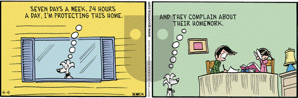 Grand Avenue on Tuesday April 4, 2017 Comic Strip