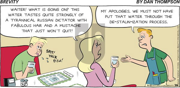 Brevity on Sunday April 21, 2019 Comic Strip