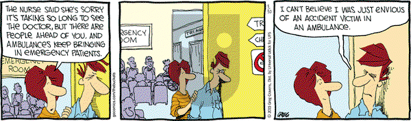 The Buckets on Monday March 30, 2015 Comic Strip