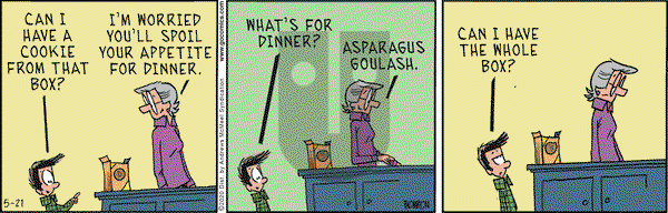 Grand Avenue on Thursday May 21, 2020 Comic Strip