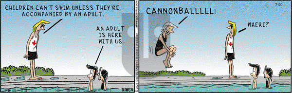 Grand Avenue on Thursday July 20, 2023 Comic Strip