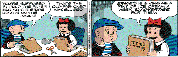 Nancy on Friday October 1, 2010 Comic Strip