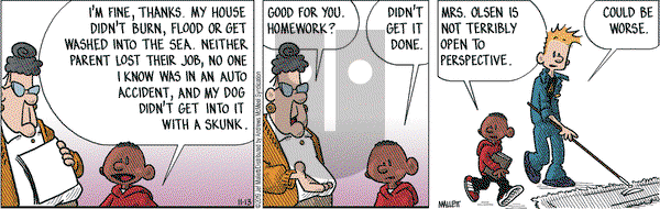 Frazz on Wednesday November 13, 2019 Comic Strip