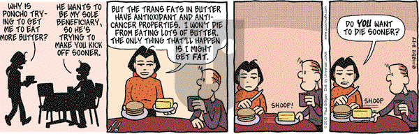 Pooch Cafe on Saturday March 17, 2012 Comic Strip