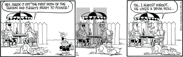 Monty on Thursday April 26, 2001 Comic Strip