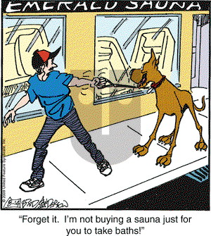 Marmaduke on Friday August 14, 2009 Comic Strip