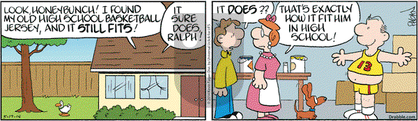 Drabble on Saturday May 17, 2014 Comic Strip