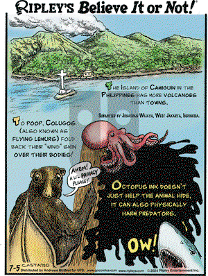 Ripley's Believe It or Not - Friday July 5, 2024 Comic Strip