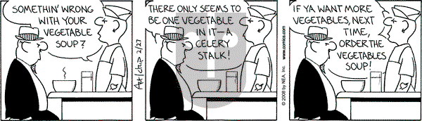 The Born Loser on Wednesday February 27, 2008 Comic Strip