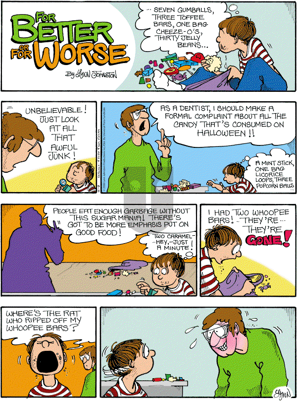 For Better or For Worse - Sunday November 2, 2008 Comic Strip