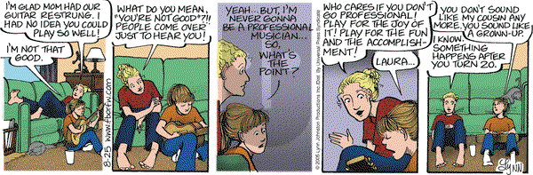 For Better or For Worse on Thursday August 25, 2005 Comic Strip